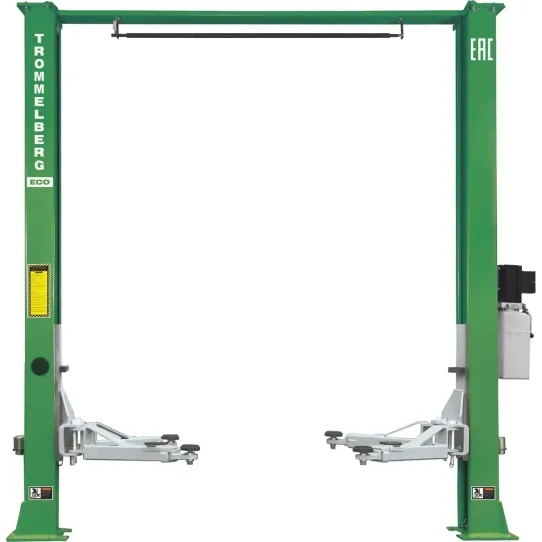 Двухстоечный подъемник Trommelberg ECO1140A.220 4т, электрогидравлический, 220В, с верхней синхронизацией, 102-2010 мм