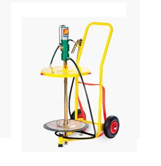 Нагнетатель смазки для раздачи из бочек 50-60 л, пневматический с тележкой Meclube 013-1116-000