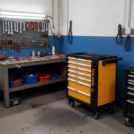 Тележка инструментальная TOLSEN TT80317, 7 ящиков, без инструментов