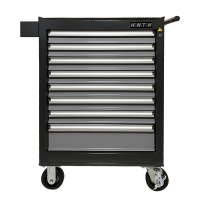 Тележка инструментальная HONITON IK-GO8, 8 ящиков, без инструментов