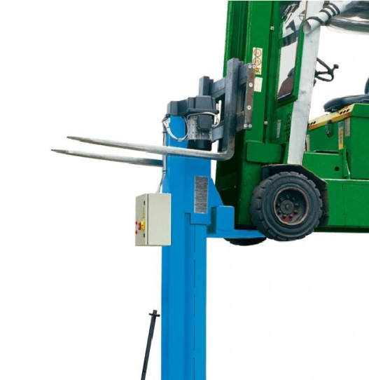 Подкатной подъемник для грузовиков и спецтехники электромеханический 11т Ravaglioli RAV232NF, 2 колонны