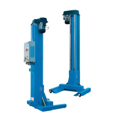 Подкатной подъемник для грузовых автомобилей электромеханический 42т Ravaglioli RAV244, 6 колонн