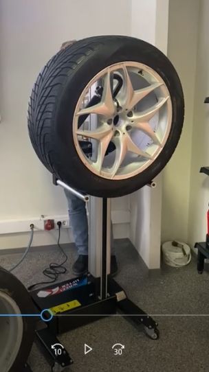 Тележка электрическая для транспортировки колес 85 кг, eqtree™ MW-85