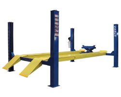 Четырехстоечный подъемник электрогидравлический 3.5т 380В для сход-развала AE&T F3.5-4 с траверсой Четырехстоечный подъемник электрогидравлический 3.5т 380В для сход-развала AE&T F3.5-4 с траверсой