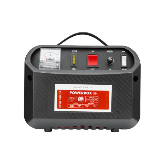 Зарядное устройство 12/24 В, 220 В, модель 6488 Kvazarrus