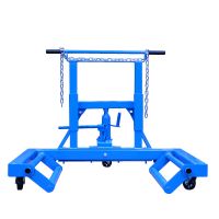 Тележка для перевозки грузовых колес гидравлическая AE&T 1000 кг T08100