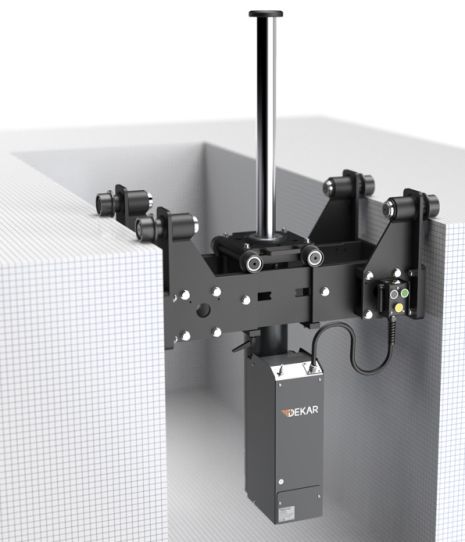 Канавный пневмогидравлический навесной одноштоковый подъемник 15 т 1815H Dekar