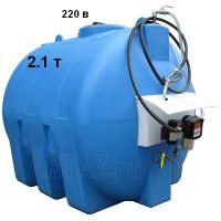 Мини АЗС для дизельного топлива 2100 л. 220 вольт