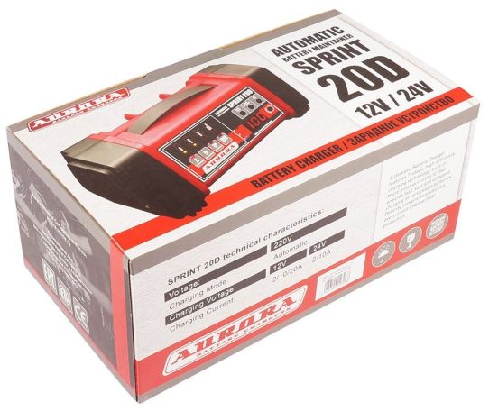 Зарядное устройство Aurora 14708 для 12 и 24 В с питанием от 220 В