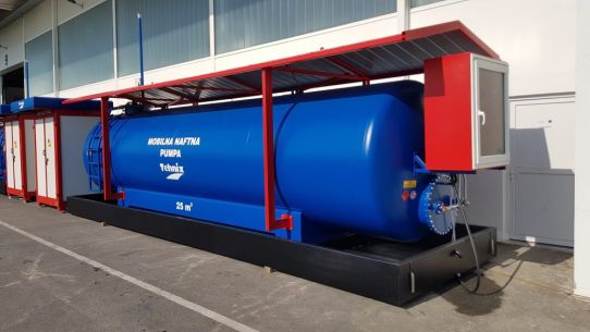 Мини АЗС для бензина и дизтоплива Tehnix MNP 5-25 тонн