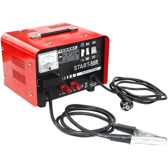 Пуско-зарядное устройство для 12В и 24В аккумуляторов, пусковой ток 180А, артикул 9963 Aurora