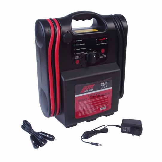 Пусковое устройство бустер 12/24В максимальный пусковой ток 4200А с аккумулятором 20000мАч режим Boost и Power Bank JTC-3462B