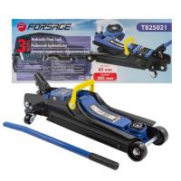 Низкопрофильный подкатной гидравлический домкрат до 3 тонн, 85-387мм Forsage F-T825021(RF825021)кейс Низкопрофильный подкатной гидравлический домкрат до 3 тонн, 85-387мм Forsage F-T825021(RF825021)кейс