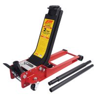 Низкопрофильный подкатной гидравлический домкрат до 2 тонн, 70-600мм с педалью JTC SJ2083 Низкопрофильный подкатной гидравлический домкрат до 2 тонн, 70-600мм с педалью JTC SJ2083