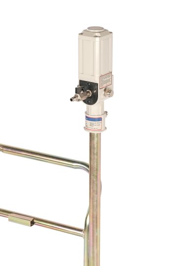 Нагнетатель смазки для бочек на 200 л, с пневматическим насосом 0.5 л/мин на тележке Nordberg NO5026