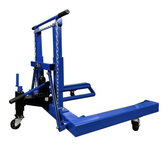 Гидравлическая тележка для снятия и установки колёс 680 кг, Техносоюз ES-0907