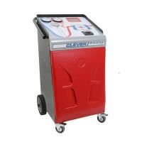 Установка автомат для заправки автомобильных кондиционеров Spin Clever Advance Evolution Printer с вакуумным насосом производительностью 100 л/мин