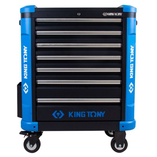 Тележка инструментальная KING TONY 87G31-7B-BK, 7 ящиков, без инструментов