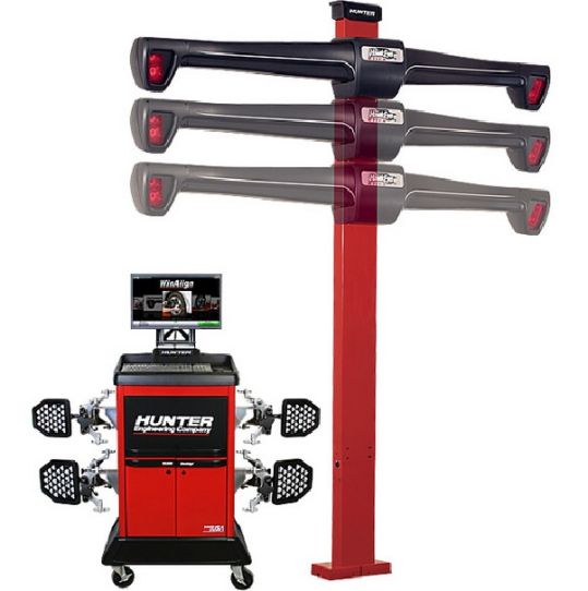 Стенд 3D сход-развал Hunter WA560/22LE-421FC2S для легковых автомобилей напольный
