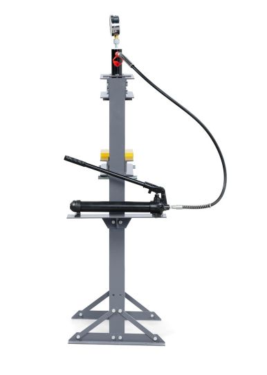 Пресс гидравлический KraftWell KRWPR12 с усилием 12т, напольный с ручным приводом