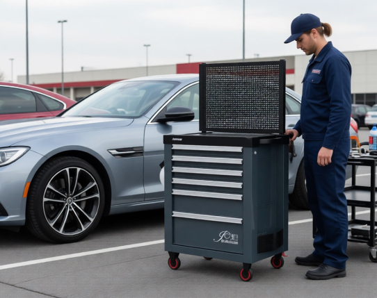 Тележка инструментальная FERRUM 12.306/2-7016, 6 ящиков, без инструментов