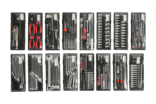 Тележка инструментальная JTC-5021, 7 ящиков, с набором инструментов 279 предметов