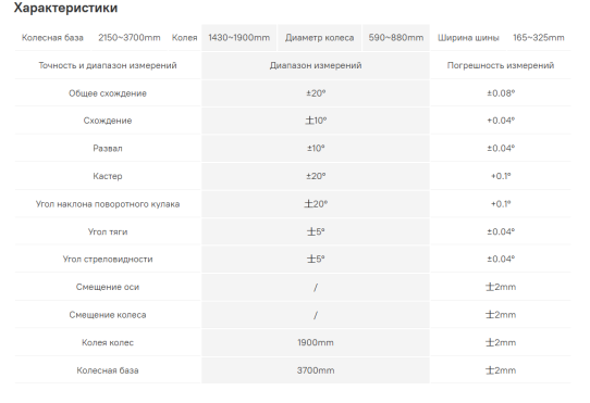 Стенд сход-развал бесконтактный напольный Astrade WA913440WF для легковых, внедорожников и кроссоверов