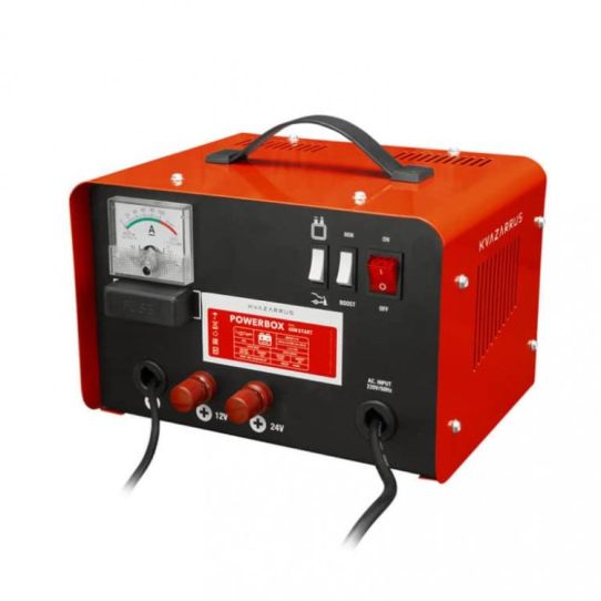 Пуско-зарядное устройство для 12В и 24В аккумуляторов с пусковым током 180А 6496 Kvazarrus