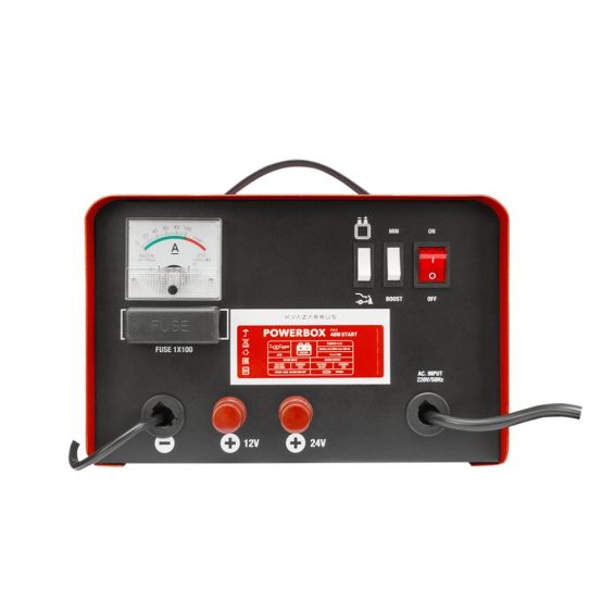 Пуско-зарядное устройство для 12В и 24В аккумуляторов с пусковым током 180А 6496 Kvazarrus