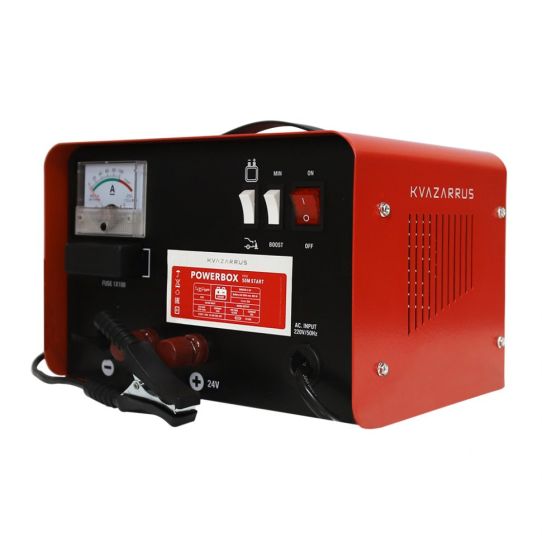 Пуско-зарядное устройство для 12В и 24В аккумуляторов с пусковым током 190А 6497 Kvazarrus