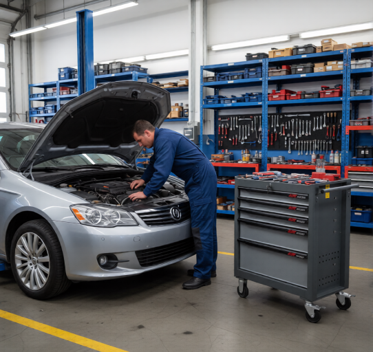 Тележка инструментальная JTC-S1065, 5 ящиков, без инструментов