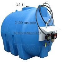 Мини АЗС для дизельного топлива 2100 л. 24 вольт