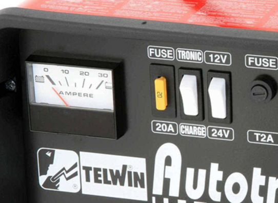 Зарядное устройство TELWIN AUTOTRONIC 25 BOOST для 12 и 24В, 220В