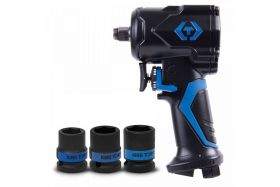 Пневмогайковерт 1/2" 680Нм King Tony 33431-050B (с набором головок) Пневмогайковерт 1/2" 680Нм King Tony 33431-050B (с набором головок)