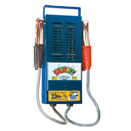 Нагрузочная вилка-тестер аккумуляторов 6/12 В и стрелочным вольтметром, 100 Ач, 055131 GYS ТВР 100