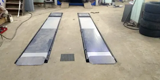 Подъемник ножничный 5.5т 380В для автосервиса и сход-развала BRIGHT GAMMA 550/WT46 электрогидравлический