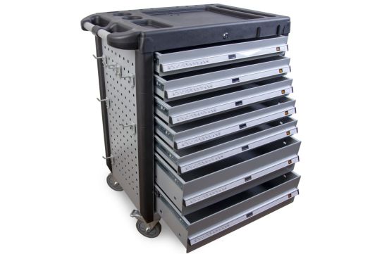 Тележка инструментальная Wiederkraft WDK-707, 7 ящиков, без инструментов