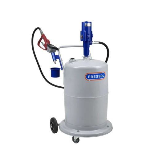 Нагнетатель масла пневматический 75 л, Pressol 27859 с производительностью 22 л/мин