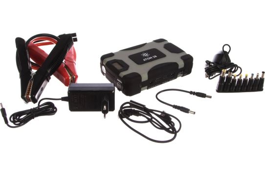 Пусковое устройство 12В пуск до 1700А запуск легковых и грузовых авто, Power Bank 28000мАч, дисплей, Aurora ATOM 28 18908 