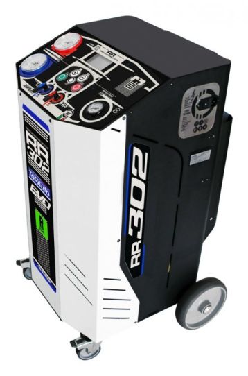 Установка автомат для заправки автомобильных кондиционеров TopAuto RR302EVO с дисплеем и базой данных