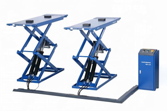 Подъемник ножничный электрогидравлический до 4т 380В для автосервиса и сход-развала Nordberg N631L-4B_380 