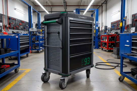 Инструментальная тележка STAHLWILLE 81200154 93/6A, 6 ящиков, без инструментов