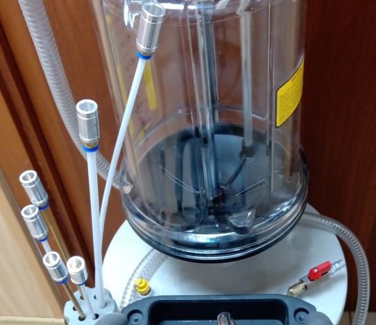 Пневматическая установка для откачки масла через щуп на 80 литров Техносоюз TS-2097