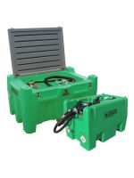 Мини АЗС для бензина на 220, насос 12в, Emiliana Serbatoi Carrytank CTB220EEC2, с автоматическим пистолетом и шлангом на 4 м