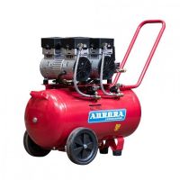 Поршневой компрессор 50 л, 280 л/м, 220В, 1.5 кВт, коаксиальный (прямой), безмасляный Aurora 1329726