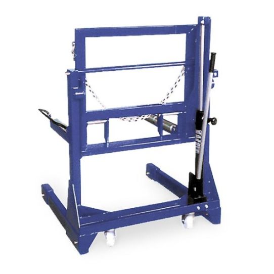 Гидравлическая тележка для транспортировки, снятия и установки колес 700 кг OMA-600