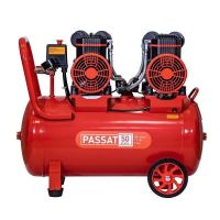 Поршневой компрессор 45 л, 500 л/м, 220В, 2.9 кВт, коаксиальный (прямой), безмасляный Aurora 1331401