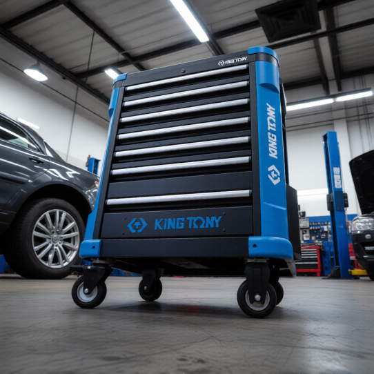 Тележка инструментальная KING TONY 87G31-7B-BK, 7 ящиков, без инструментов