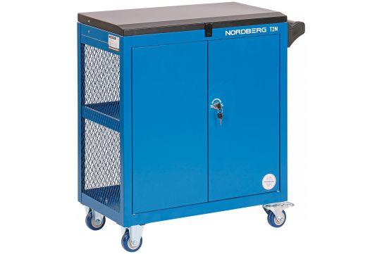 Тележка инструментальная, Nordberg T2N, 3 открытые полки, без инструмента