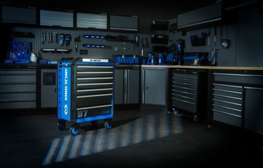 Тележка инструментальная KING TONY 87SQ33-7B-BK, 7 ящиков, без инструментов